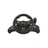 Kierownica gamingowa Esperanza EGW102 PC, PlayStation 3, USB, czarno-zielona