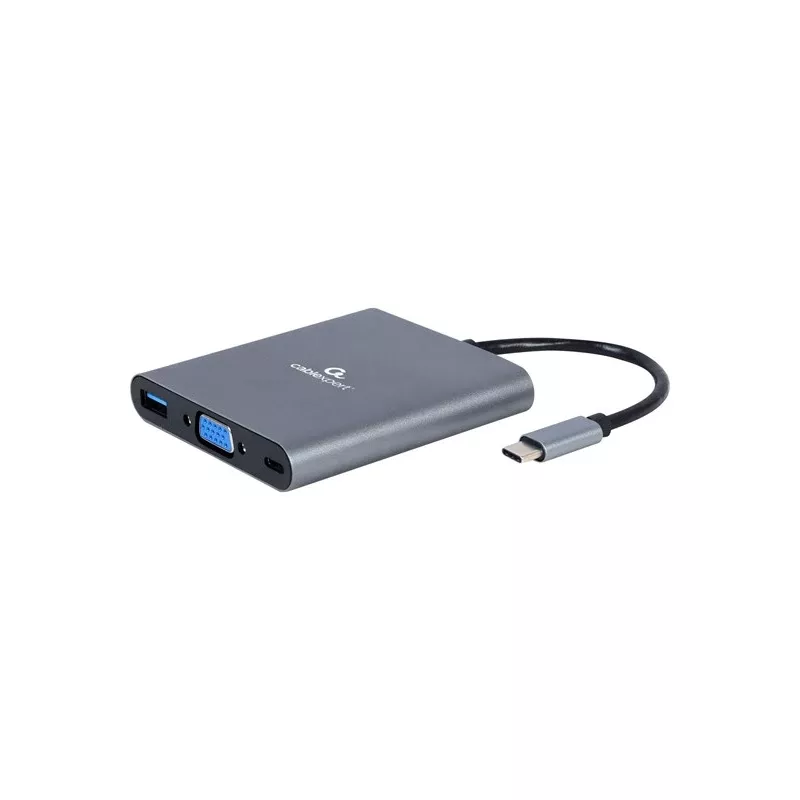 Gembird a-CM-COMBO6-01 Stacja dokująca / replikator portów USB 3.2 Gen 1 (3.1 cala)