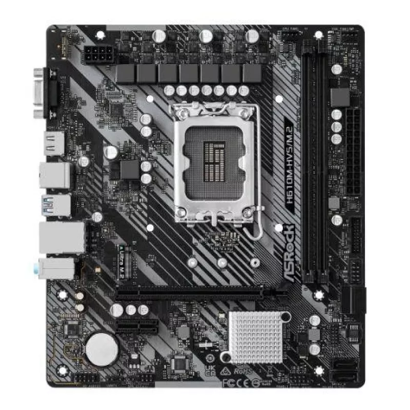 ASRock H610M-HVS/M.2 R2.0 DDR4 LGA1700 Micro-ATX Płyta główna