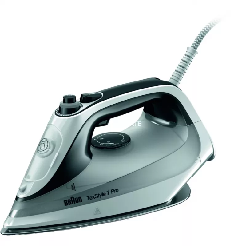 Braun TexStyle 7 Pro SI7149WB żelazko suche i parowe EloxalPlus stopa 2900 W czarny, biały