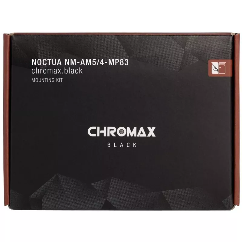 Zestaw montażowy Noctua NM-AM5/4-MP83 CHROMAX.Czarny Czarny AM4 AM5