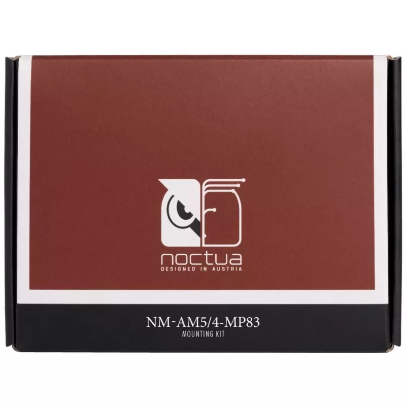 Zestaw montażowy Noctua NM-AM5/4-MP83 czarny chrom do Socket AM4 AM5