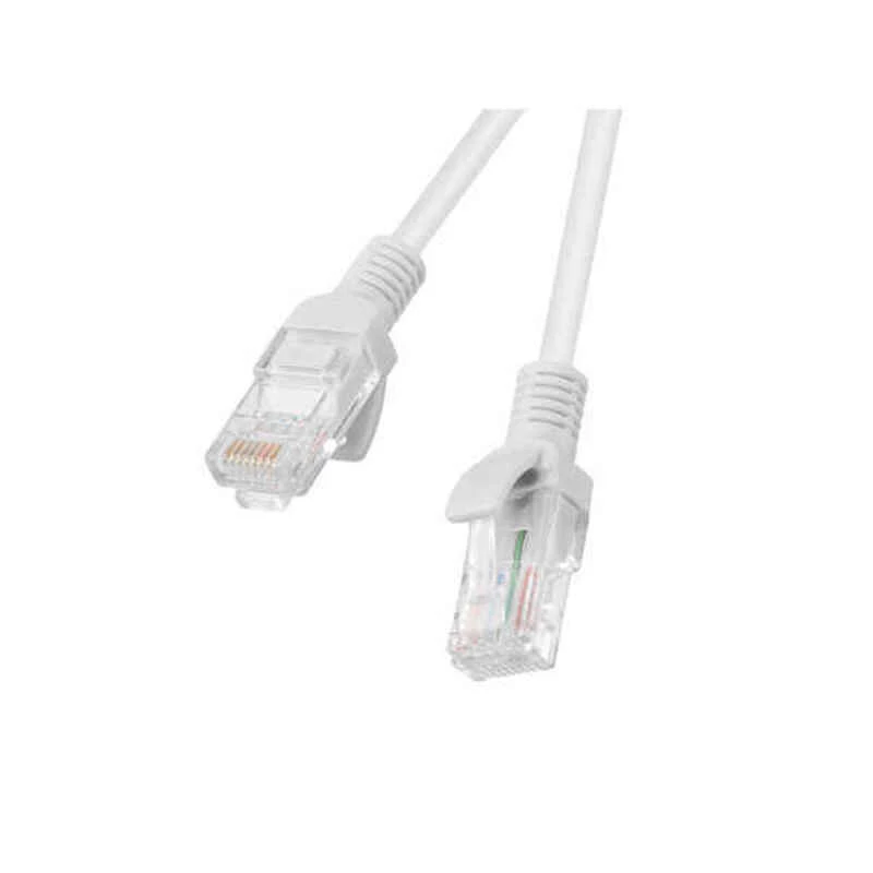 Kabel sieciowy LANBERG PCU6-10CC-0150-S Cat6 U/UTP RJ-45 do RJ-45 1,5 m szary