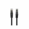 Kabel sieciowy LANBERG PCU6-10CU-0050-BK Cat6 U/UTP RJ-45 0,5 m czarny