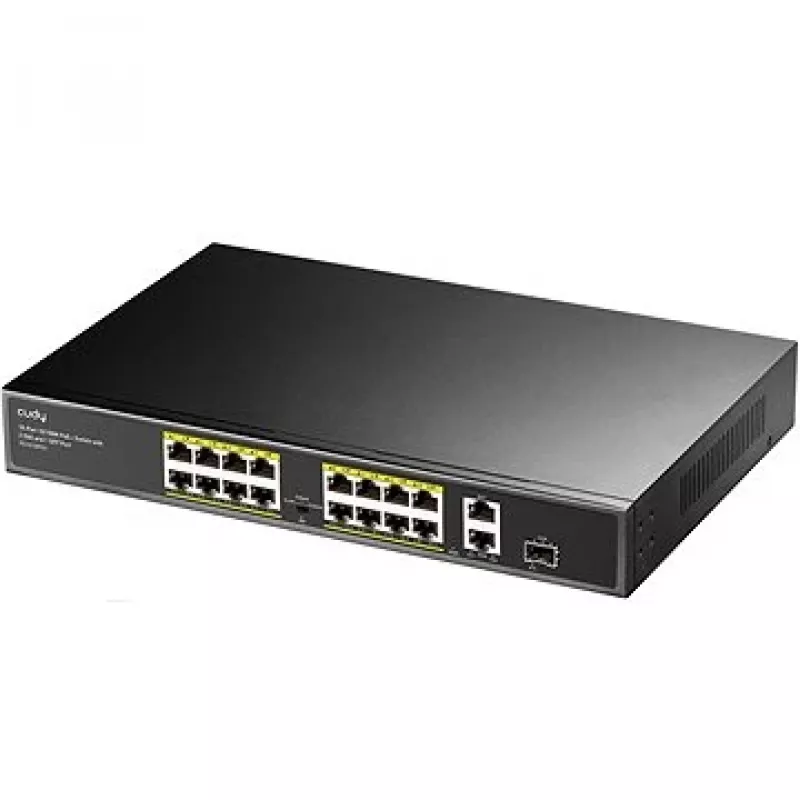 Przełącznik sieciowy Cudy FS1018PS1, 18 portów Fast Ethernet PoE