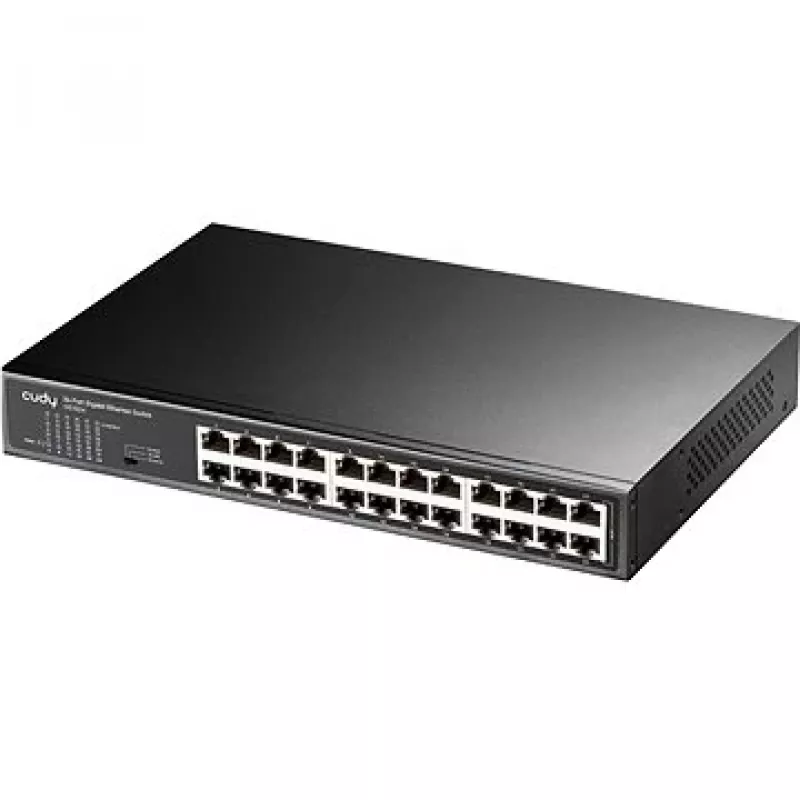 Cudy GS1024 przełącznik sieciowy Gigabit Ethernet (10/100/1000) Czarny