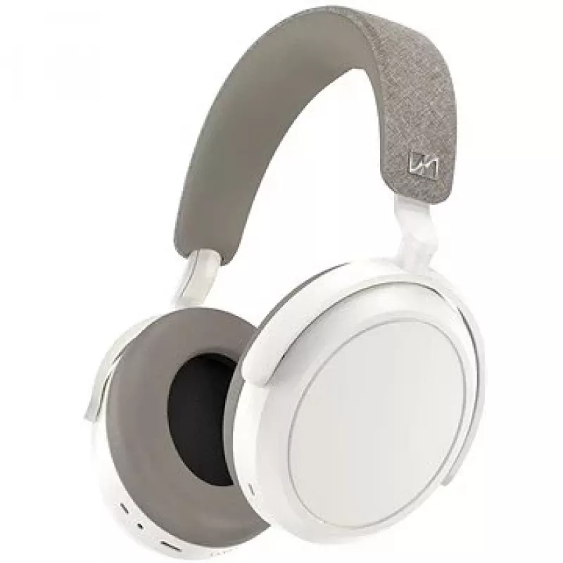 Słuchawki Sennheiser Momentum 4 Wireless — Bluetooth 5.2, 60 h, ANC, zamknięte, 3.5 mm, białe