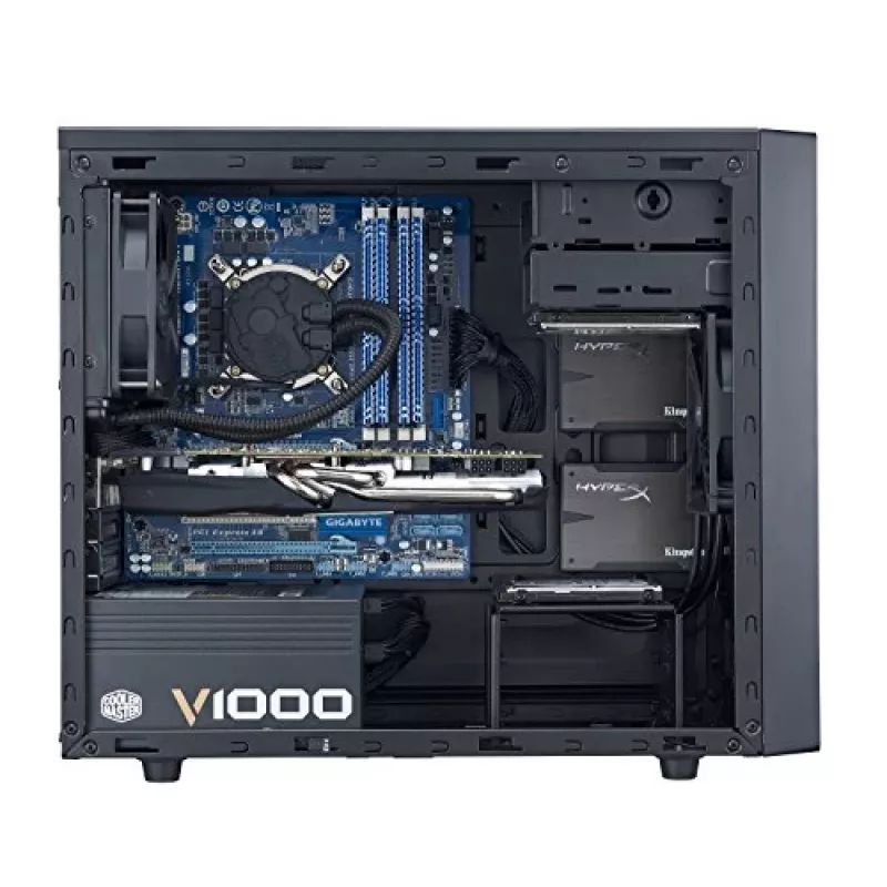 Cooler Master N200 - Wieża - mini ITX / micro ATX - bez zasilacza (ATX / PS/2)