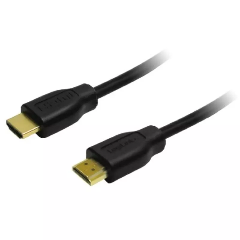 LogiLink CH0053 Kabel HDMI Czarny 10m 4K UHD Wtyk HDMI-a do Wtyku HDMI-a