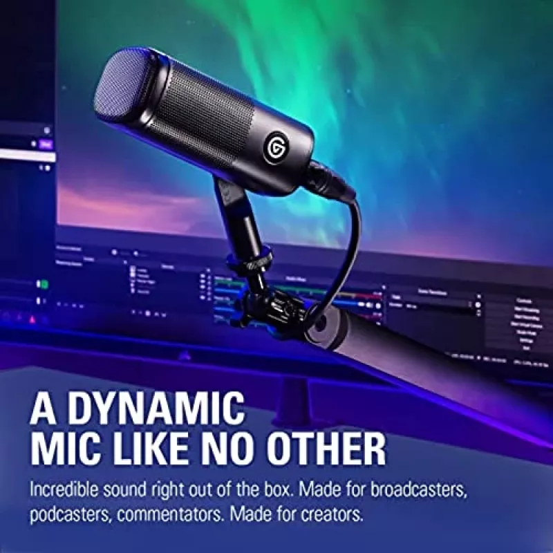 Mikrofon PC Elgato Wave DX Czarny