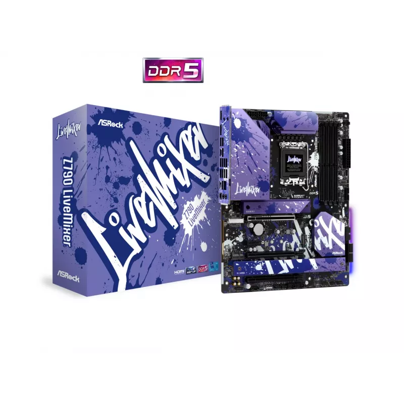ASRock Z790 LiveMixer ATX LGA1700 DDR5 Płyta główna