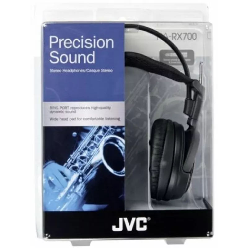 JVC HA-RX700 Słuchawki Przewodowe Nauszne Czarny