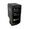 Lexmark 74C2SYE kaseta z tonerem 1 szt. Oryginalny żółty