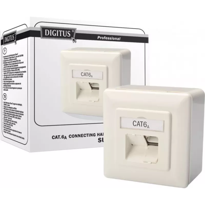 Gniazdo sieciowe Digitus CAT 6A Klasa EA DN-9007-S-1