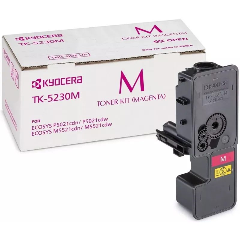 Kaseta z tonerem KYOCERA TK-5230M 1 szt. oryginalna magenta