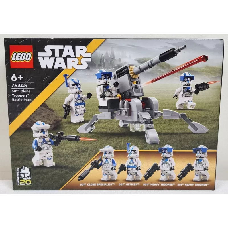 LEGO 75345 Star Wars 501st Clone Troopers Battle Pack Zestaw do Budowania