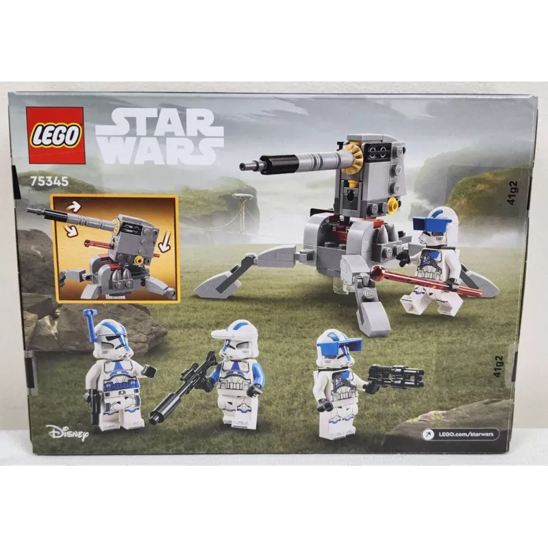 LEGO 75345 Star Wars 501st Clone Troopers Battle Pack Zestaw do Budowania