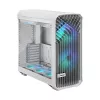 Obudowa PC Fractal Design Torrent White — obsługuje ATX, EATX, microATX, ITX; 2x wentylatory 180 mm z przodu; zatoki 2,5 cala/3,5 cala