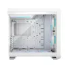Obudowa PC Fractal Design Torrent White — obsługuje ATX, EATX, microATX, ITX; 2x wentylatory 180 mm z przodu; zatoki 2,5 cala/3,5 cala