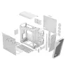 Obudowa PC Fractal Design Torrent White — obsługuje ATX, EATX, microATX, ITX; 2x wentylatory 180 mm z przodu; zatoki 2,5 cala/3,5 cala