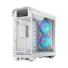Obudowa PC Fractal Design Torrent White — obsługuje ATX, EATX, microATX, ITX; 2x wentylatory 180 mm z przodu; zatoki 2,5 cala/3,5 cala