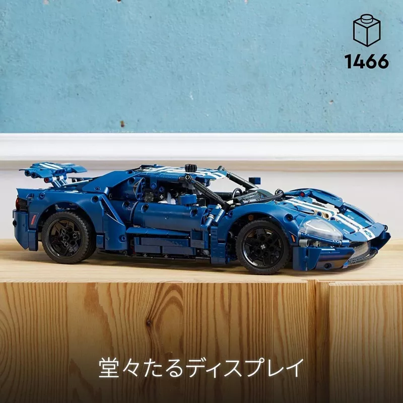 LEGO 42154 Technic 2022 Ford GT Zestaw Modelu Samochodu dla Dorosłych do Złożenia