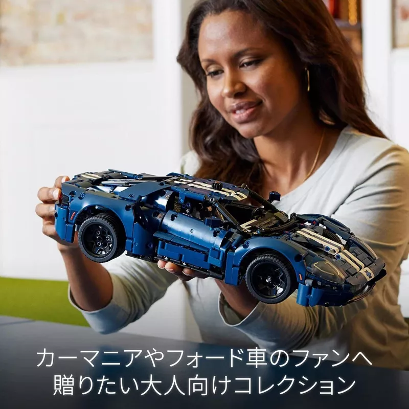 LEGO 42154 Technic 2022 Ford GT Zestaw Modelu Samochodu dla Dorosłych do Złożenia