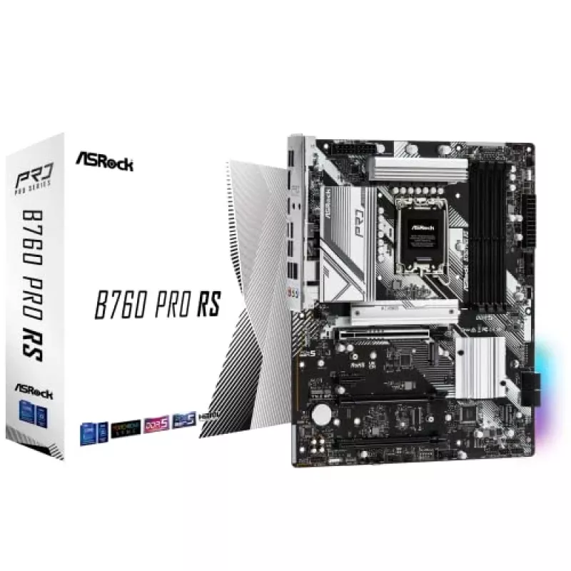 ASRock B760 Pro RS DDR5 ATX Motherboard