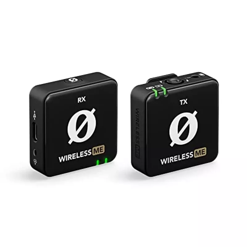 WIME RODE WIRELESS ME Dwukanałowy Bezprzewodowy System Mikrofonowy dla Vlogerów i Podcasterów