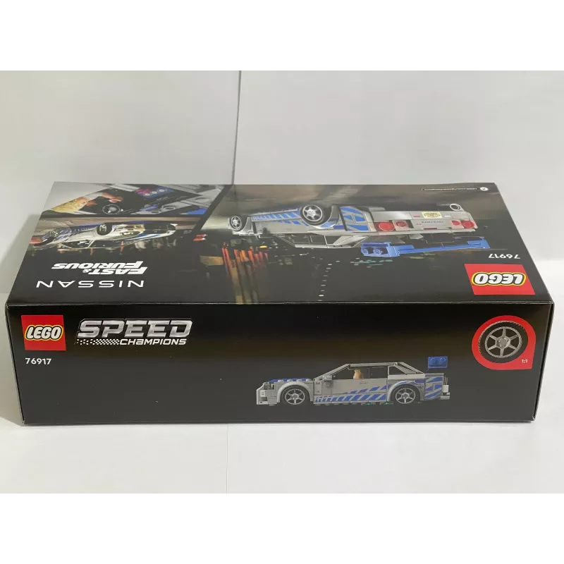 LEGO 76917 Speed Champions 2 Fast 2 Furious Nissan Skyline GT-R (R34) Samochodzik