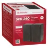 DEFENDER SPK-240 przewodowe głośniki biurkowe, 2.0, 6 W RMS, zasilane przez USB, 3,5 mm, czarny