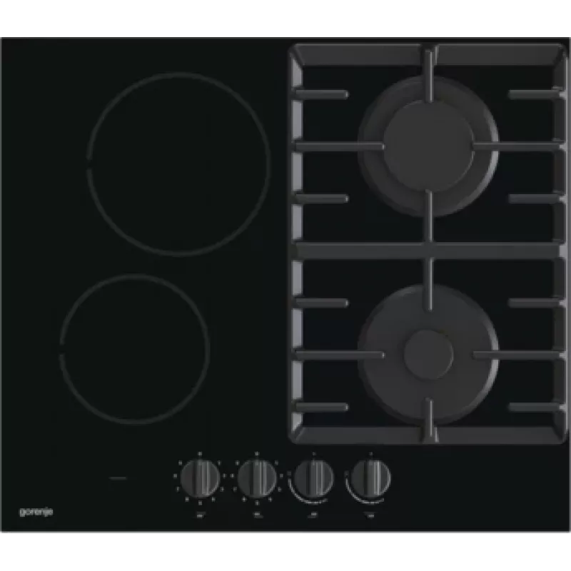 Gorenje GCE691BSC Czarny Wbudowany 60 cm Combi 4 strefy
