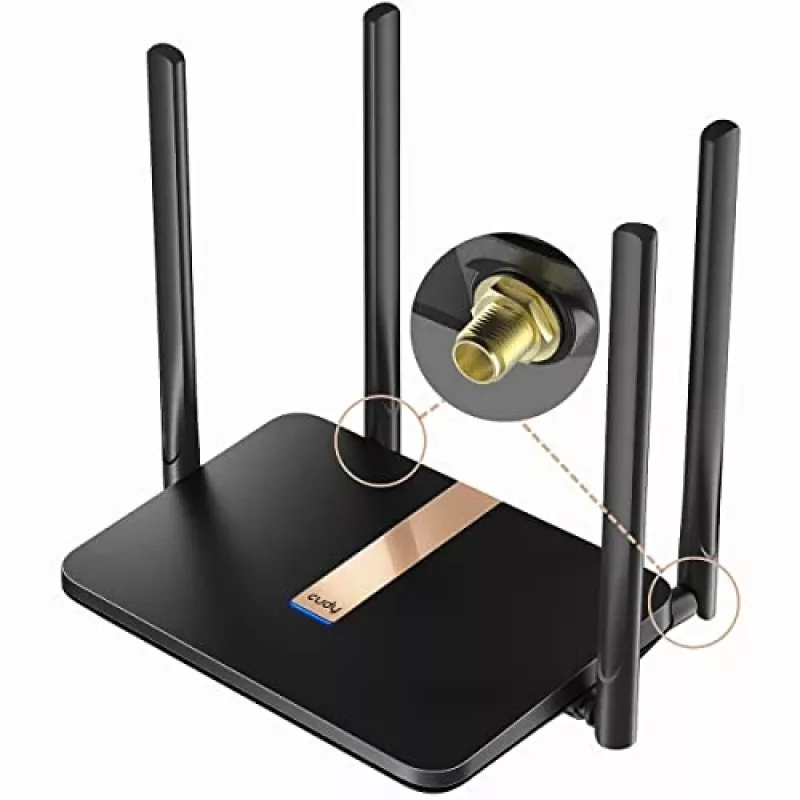Router bezprzewodowy Cudy LT500D Fast Ethernet Dwuzakresowy (2,4 GHz / 5 GHz) 4G Czarny