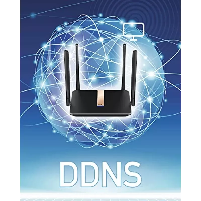 Router bezprzewodowy Cudy LT500D Fast Ethernet Dwuzakresowy (2,4 GHz / 5 GHz) 4G Czarny