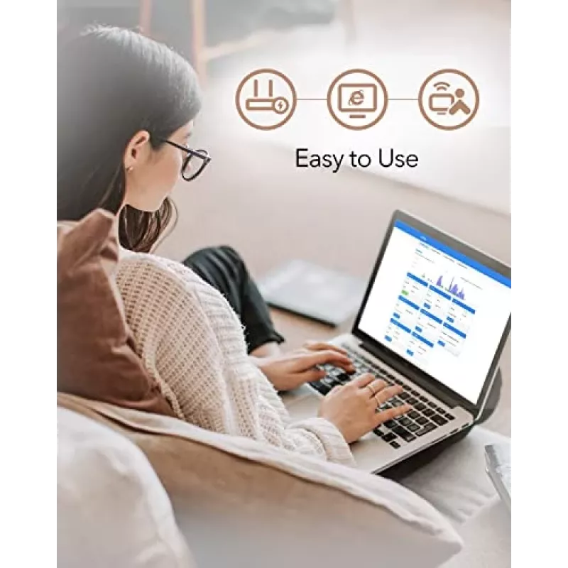 Router bezprzewodowy Cudy LT500D Fast Ethernet Dwuzakresowy (2,4 GHz / 5 GHz) 4G Czarny