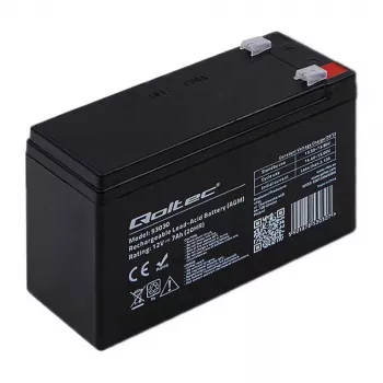 QOLTEC 53030 - AGM (Absorbed Glass Mat) - 7 Ah - 12 V - 72 a -...