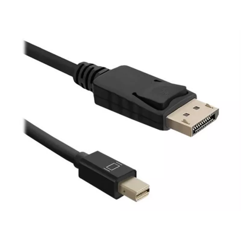 Kabel DisplayPort Qoltec 50434 1.8 m Mini DisplayPort Czarny