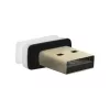 Qoltec - Karta sieciowa - USB 2.0 - 802.11b/g/n - Biały