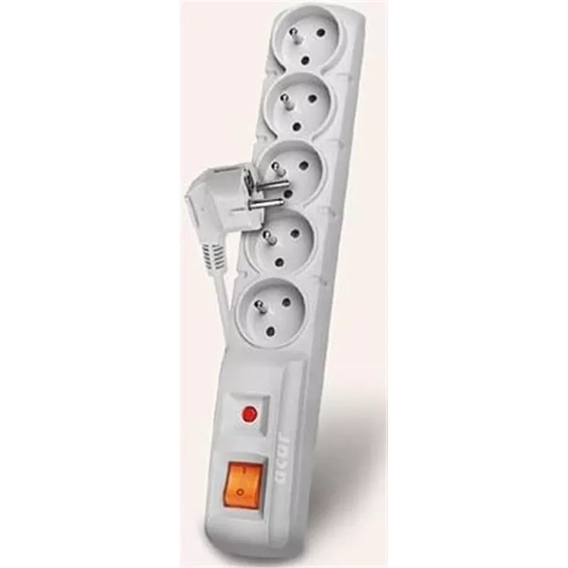 Listwa przeciwprzepięciowa F5 1,8M Szary
