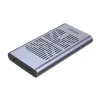 Obudowa SSD Unitek S1206A na 2 dyski M.2 NVMe PCIe Gen3 x4, USB 3.2 Gen 2 (10 Gbit/s), aluminium, USB-C, zawiera zasilacz