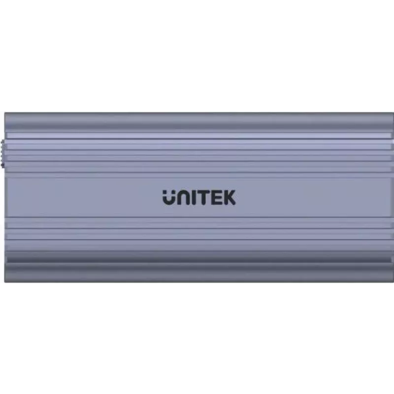Obudowa SSD Unitek SolidForce Reefer szara — M.2 NVMe PCIe, USB‑C 10 Gbit/s, aluminium, 1 napęd