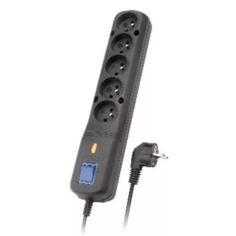Lestar 5+ Lf-530wa, listwa przeciwprzepięciowa, 1,5 m, Czarny Lf-530wa 5+ 3l G-a K. Cz 1,5m