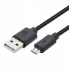 TB Micro USB - USB 1,8 M. Czarny (AKTBXKU2PBAW18B)