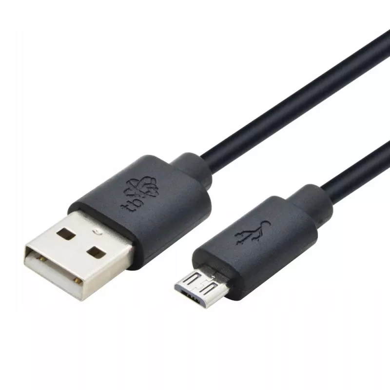 TB Micro USB - USB 1,8 M. Czarny (AKTBXKU2PBAW18B)