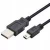 TB USB - MINI USB kabel 1,8 M. Czarny (AKTBXKU3PBAW18B)