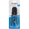 Narzędzie do zaciskania LANBERG NT-0201 do złączy RJ-45, 180 mm, 315 g, czarno-niebieskie