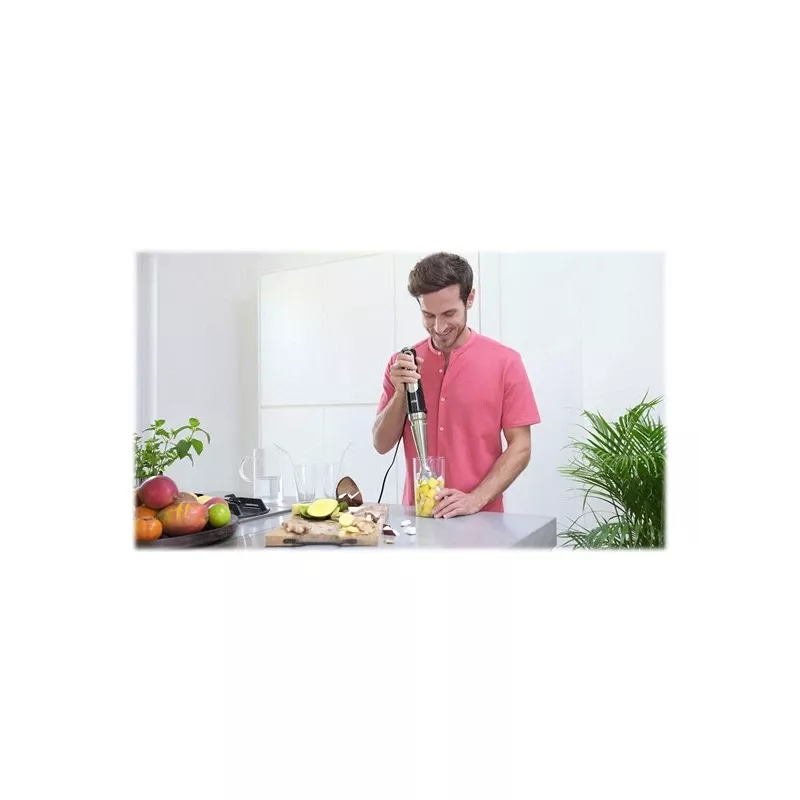 Braun MultiQuick 9 MQ9138XI 0,6 L Blender ręczny 1200 W Czarny, Stal nierdzewna