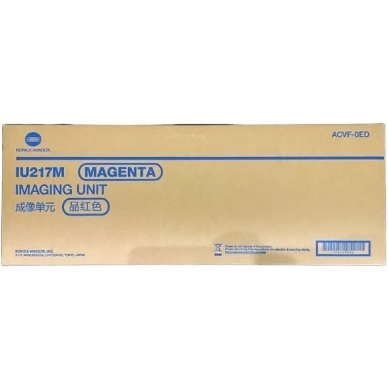 Konica Minolta ACVF0ED/DR-217M Zestaw bębna magenta, 87 tys. stron do KM...