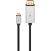 Goobay | Przewód adaptera USB-C na DisplayPort | 60176 | Type-C | DisplayPort | USB-C na DisplayPort | 2 m