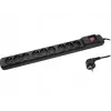 Listwa przeciwprzepięciowa Armac M9/15/CZ czarna 9 gniazd AC 250V 1.5m